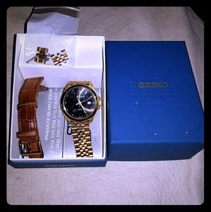 Seiko Gold Tone Watch